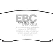 Load image into Gallery viewer, EBC 11-14 Ford Edge 2.0 Turbo Ultimax2 Front Brake Pads - Main Product View