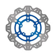 Load image into Gallery viewer, EBC 11-14 Triumph Hinckley Tiger 800 /Cast Wheels Front Left/Right Vee Floating Blue Rotor