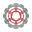 Load image into Gallery viewer, EBC 11-14 Triumph Hinckley Tiger 800 /Cast Wheels Front Left/Right Vee Floating Red Rotor
