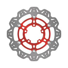 Load image into Gallery viewer, EBC 11-14 Triumph Hinckley Tiger 800 /Cast Wheels Front Left/Right Vee Floating Red Rotor