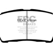 Load image into Gallery viewer, EBC 11-15 Scion IQ 1.3 Yellowstuff Front Brake Pads - Main Product View