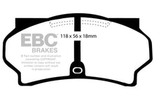 Load image into Gallery viewer, EBC 11-16 BMW Z4 E89 Ultimax Front Brake Pads - Main Product View