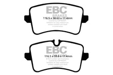 Load image into Gallery viewer, EBC 11 Audi A6 2.0 Turbo Ultimax2 Rear Brake Pads - Main Product View