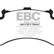 Load image into Gallery viewer, EBC 11+ Audi A8 Quattro 6.3 (Cast Iron Rotors) Redstuff Front Brake Pads - Main Product View