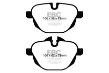 Load image into Gallery viewer, EBC 11+ BMW X3 2.0 Turbo (F25) Redstuff Rear Brake Pads - Main Product View