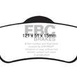 Load image into Gallery viewer, EBC 11+ Chevrolet Caprice 3.6 Ultimax2 Rear Brake Pads - Side View