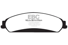 Load image into Gallery viewer, EBC 11+ Chrysler 300C 5.7 Yellowstuff Front Brake Pads - Main Product View
