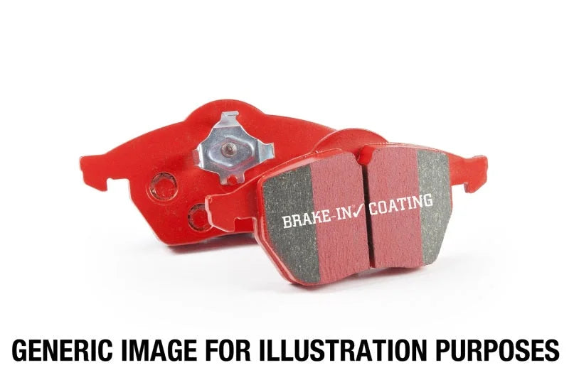 EBC 12-13 BMW 528 2.0 Turbo (F10) Performance Redstuff Front Brake Pads - Installation View