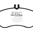 Load image into Gallery viewer, EBC 12-14 Mercedes-Benz C250 (W204) 1.8 Turbo Ultimax2 Front Brake Pads - Main Product View