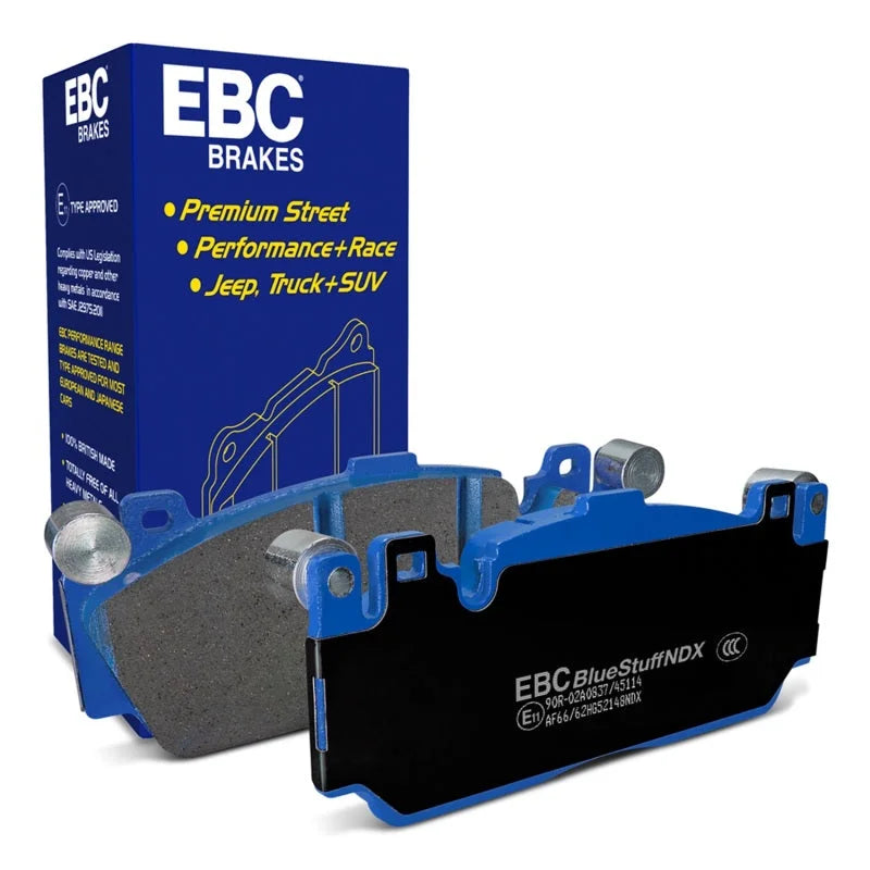 EBC 12-16 BMW M5 (F10) Bluestuff Front Brake Pads - Main Product View