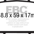 Load image into Gallery viewer, EBC 12+ Acura RDX 3.5 Redstuff Front Brake Pads - Main Product View