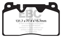 Load image into Gallery viewer, EBC 12+ Audi Q5 2.0 Turbo (Brembo) Yellowstuff Front Brake Pads - Main Product View