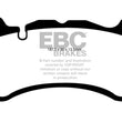 Load image into Gallery viewer, EBC 12+ Maserati Quattroporte 3.8 Twin Turbo Yellowstuff Front Brake Pads - Side View