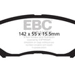 Load image into Gallery viewer, EBC 12+ Mazda CX-5 2 Yellowstuff Front Brake Pads - Main Product View