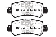 Load image into Gallery viewer, EBC 12+ Mazda CX-5 2 Yellowstuff Rear Brake Pads - Main Product View