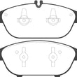 Load image into Gallery viewer, EBC 12+ Mercedes-Benz E550 4.6 Twin Turbo Coupe Yellowstuff Front Brake Pads - Main Product View
