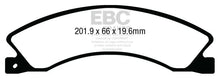 Load image into Gallery viewer, EBC 12+ Nissan NV 1500 Extra Duty Rear Brake Pads - Main Product View