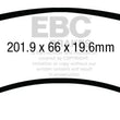 Load image into Gallery viewer, EBC 12+ Nissan NV 1500 Ultimax2 Rear Brake Pads - Main Product View
