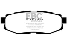 Load image into Gallery viewer, EBC 12+ Scion FR-S 2 Greenstuff Rear Brake Pads - Main Product View