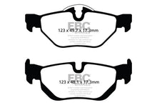 Load image into Gallery viewer, EBC 13-15 BMW X1 Bluestuff Rear Brake Pads - Side View