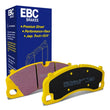 Load image into Gallery viewer, EBC 13-15 Porsche 911 (991) (Cast Iron Rotor only) 3.8 GT3 Yellowstuff Front Brake Pads - Main Product View