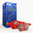 Load image into Gallery viewer, EBC 13-15 Porsche 911 (991) GT3 3.8L (w/Cast Iron Rotor) Redstuff Rear Brake Pads - Side View