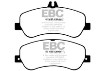 Load image into Gallery viewer, EBC 13-16 Mercedes-Benz GLK250 2.1 Twin TD Redstuff Front Brake Pads - Main Product View