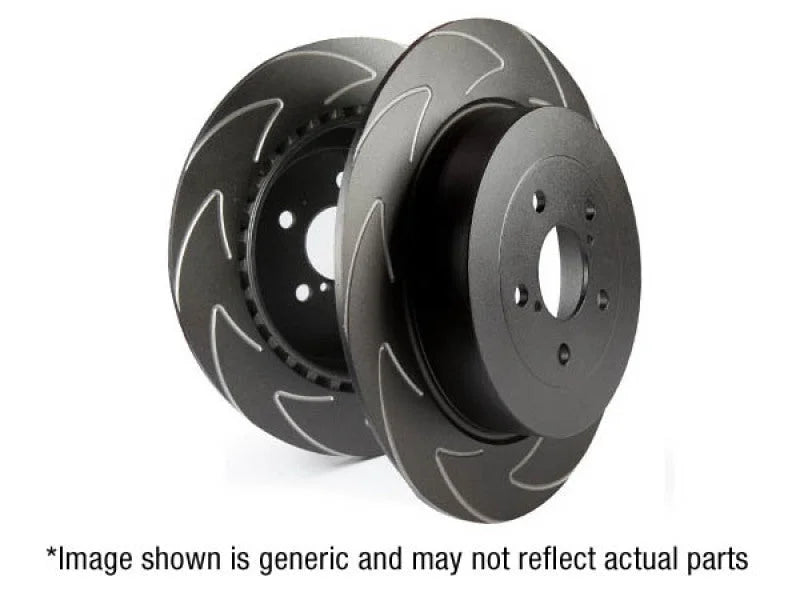 EBC 13-19 Ford Fiesta BSD Front Rotors - Side View