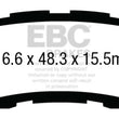 Load image into Gallery viewer, EBC 13+ Acura RLX 3.5 Greenstuff Rear Brake Pads - Main Product View