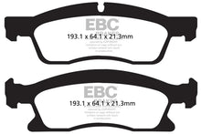 Load image into Gallery viewer, EBC 13+ Dodge Durango 5.7 Greenstuff Front Brake Pads - Main Product View