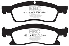 Load image into Gallery viewer, EBC 13+ Dodge Durango 5.7 Ultimax2 Front Brake Pads - Main Product View