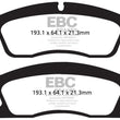 Load image into Gallery viewer, EBC 13+ Dodge Durango 5.7 Yellowstuff Front Brake Pads - Main Product View