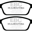 Load image into Gallery viewer, EBC 13+ Ford Escape 1.6 Turbo 4WD Ultimax2 Front Brake Pads - Main Product View