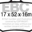 Load image into Gallery viewer, EBC 13+ Ford Explorer 3.5 Twin Turbo 4WD Yellowstuff Rear Brake Pads - Main Product View