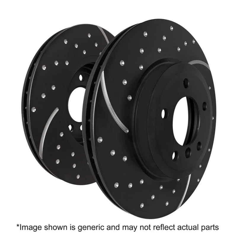 EBC 13+ Ford F250 (inc Super Duty) 6.2 (2WD) GD Sport Front Rotors - Main Product View