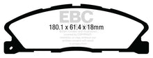Load image into Gallery viewer, EBC 13+ Ford Taurus 3.5 Twin Turbo SHO Redstuff Front Brake Pads - Main Product View