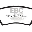 Load image into Gallery viewer, EBC 13+ Hyundai Elantra 1.8 Redstuff Front Brake Pads - Main Product View