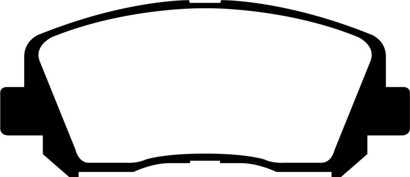 EBC 13+ Jeep Cherokee 2.4 Greenstuff Front Brake Pads - Main Product View
