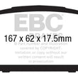 Load image into Gallery viewer, EBC 13+ Jeep Cherokee 3.2 Ultimax2 Front Brake Pads - Main Product View