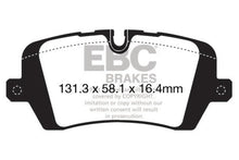 Load image into Gallery viewer, EBC 13+ Land Rover Range Rover 3.0 Supercharged Extra Duty Rear Brake Pads - Main Product View