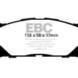 Load image into Gallery viewer, EBC 13+ Lexus ES300h 2.5 Hybrid Ultimax2 Front Brake Pads - Main Product View
