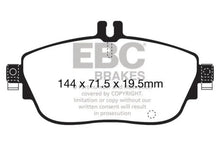 Load image into Gallery viewer, EBC 13+ Mercedes-Benz CLA250 2.0 Turbo Greenstuff Front Brake Pads - Main Product View