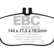 Load image into Gallery viewer, EBC 13+ Mercedes-Benz CLA250 2.0 Turbo Redstuff Front Brake Pads - Main Product View
