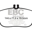 Load image into Gallery viewer, EBC 13+ Mercedes-Benz CLA250 2.0 Turbo Ultimax2 Front Brake Pads - Main Product View