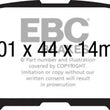 Load image into Gallery viewer, EBC 13+ Mitsubishi Outlander 2.4 FWD Greenstuff Rear Brake Pads - Main Product View