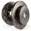 Load image into Gallery viewer, EBC 14-17 Mazda 3 2.0L BSD Rear Rotors - Side View
