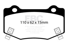 Load image into Gallery viewer, EBC 14+ Chevrolet Corvette Stingray (C7) 6.2 Bluestuff Rear Brake Pads - Main Product View