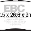Load image into Gallery viewer, EBC 14+ Mazda 3 2.0 (Japan Build) Yellowstuff Front Brake Pads - Main Product View