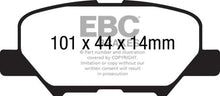 Load image into Gallery viewer, EBC 14+ Mazda 3 2.0 (Mexico Build) Redstuff Rear Brake Pads - Main Product View