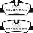Load image into Gallery viewer, EBC 14+ Mini Hardtop 1.5 Turbo Cooper Ultimax2 Rear Brake Pads - Main Product View